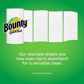 img 3 attached to 🧻 Get More Cleaning Power with Bounty Quick-Size Paper Towels - 12 Family Rolls = 30 Regular Rolls!