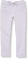 lovely lavender french jeggings for girls 👖 at children's place - stylish pants & capris collection logo