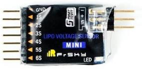 img 2 attached to 🔋 FrSky MLVSS Mini Lipo Voltage Sensor: Smart Port Enabled - OLED Screen NOT Required