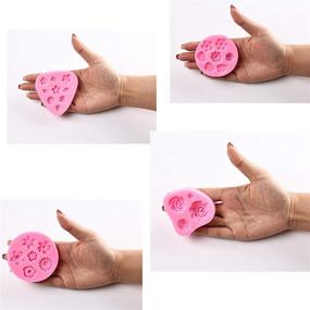 img 1 attached to Шоколадная декорация силиконовыми хризантемами GELIFATLE