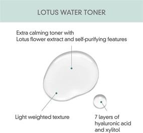 img 4 attached to 🌸 [Rovectin] Clean Lotus Water Calming Toner - Extra Calming Toner - Soothing and Hydrating (6.76 fl oz, 200ml)