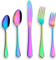 berglander flatware stainless multicolor silverware logo