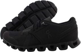 img 4 attached to 👟 ON Running Women's Cloud Textile Synthetic Trainers (Size 10.5, All Black): Sleek and Comfortable Athletic Shoes for Active Women