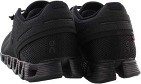 img 3 attached to 👟 ON Running Women's Cloud Textile Synthetic Trainers (Size 10.5, All Black): Sleek and Comfortable Athletic Shoes for Active Women