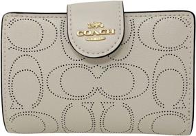 img 4 attached to 👛 Stylish and Practical Signature Medium Corner Wallet for Women's Handbags & Wallets