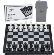🎲 portable backgammon checkers set by magnetic joneytech logo