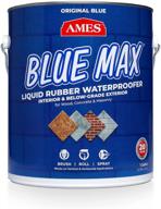 🔵 ames blue max regular liquid rubber waterproofer - 1 gallon bmx1rg logo