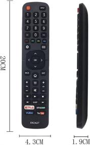 img 2 attached to 📺 Enhance Your TV Experience with LIMINGZE Replacement EN2A27 Remote for Hisense Smart TV