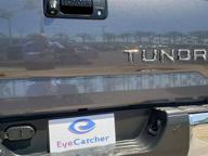 накладки на буквы eyecatcher pro series для багажника подходят для toyota tundra 2014-2021 (pro bright chrome) логотип