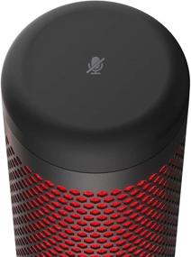 img 1 attached to HyperX QuadCast: Premium USB Condenser Gaming Microphone for PC, PS4, PS5, Mac - Pro-Level Audio with Anti-Vibration Shock Mount, Four Polar Patterns, Pop Filter & Red LED - Ideal for Podcasts, Twitch, YouTube, Discord