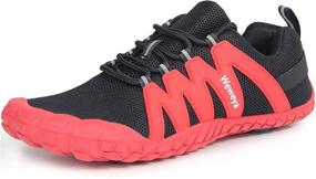 img 4 attached to Minimalist Running Barefoot Walking Exercise Men's Shoes