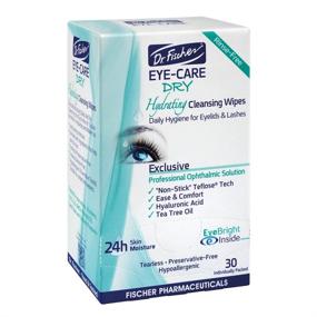 img 1 attached to Dr. Fischer Daily Hygienic & Hydrating Eyelid Wipes: A Complementary Aid for Dry Eye Syndrome and Ocular Secretion Cleanse - Moisture Enriched for Effective Cleansing and Hydration (30 Wipes)