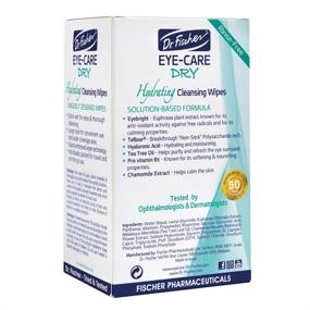 img 3 attached to Dr. Fischer Daily Hygienic & Hydrating Eyelid Wipes: A Complementary Aid for Dry Eye Syndrome and Ocular Secretion Cleanse - Moisture Enriched for Effective Cleansing and Hydration (30 Wipes)