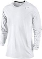 nike mens legend sleeve black men's clothing for active logo