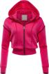 fashionmille fleece hoodie outwear jacket fwj1076 neonlime l logo