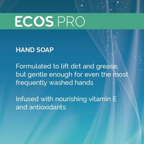 img 1 attached to 🧼 ECOS PRO PL9663/04 Free and Clear Hand Soap: 4-Pack for Safe and Clean Hands