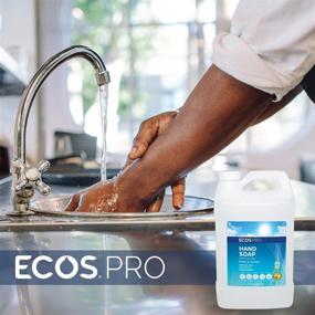 img 2 attached to 🧼 ECOS PRO PL9663/04 Free and Clear Hand Soap: 4-Pack for Safe and Clean Hands