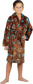 img 3 attached to Scooby Doo Toddler Boys Soft Fleece Robe for Luxurious Plush Comfort - Ideal Spa Bathrobe, Kids Sleepwear