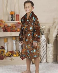 img 2 attached to Scooby Doo Toddler Boys Soft Fleece Robe for Luxurious Plush Comfort - Ideal Spa Bathrobe, Kids Sleepwear