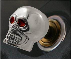 img 2 attached to 💀 Pilot Automotive IP-405 Skull Cigarette Lighter: Unique Design and Reliable Performance