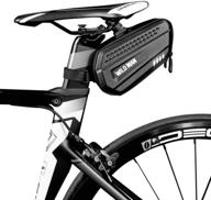 🚲 durable 1.2l waterproof hard shell saddle bag - ideal for road or mountain bikes! logo