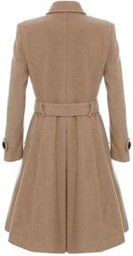 img 3 attached to Creme Women`S Cashmere Winter Belted
