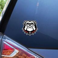 smart georgia bulldog vinyl sticker logo