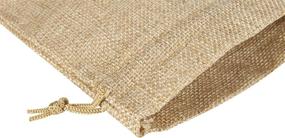 img 3 attached to 25 Pack of Drawstring Burlap Linen Bags - Ultimate Gift or Goodie 🎁 Bags for Jewelry, DIY Crafts & More - Small Sacks (5 x 7 inch)