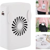 personal portable fan，5000mah rechargeable adjustable logo