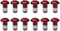 🔧 boenoea bike disc brake rotor bolts: m5 x 10mm screws for road and mountain bikes logo