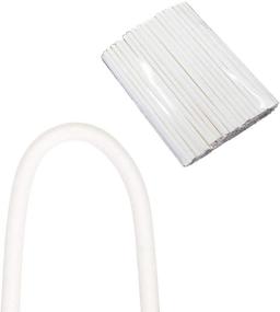img 1 attached to 🍭 300 White 4 Inch Lollipop Sticks for Cake Pops, Cookies, Candy, Chocolate - Ideal for Parties and Baking