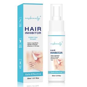 img 4 attached to Easbeauty Hair Inhibitor - Natural Hair Remover Spray- Painless Hair Growth Stopper for Women and Men - Face, Arms, Chest, Legs, Back - 30 ml