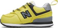 шагайте в стиле со sneaker new balance kid's 574 v1 fashion bungee. логотип