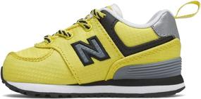 img 4 attached to Шагайте в стиле со Sneaker New Balance Kid's 574 V1 Fashion Bungee.