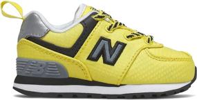 img 1 attached to Шагайте в стиле со Sneaker New Balance Kid's 574 V1 Fashion Bungee.