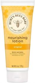 img 4 attached to 🐝 Burt's Bees Baby Bee Original Lotion, 6 Ounce