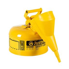 img 1 attached to Justrite 7110210 1 Gallon: Premium Safety Container for Hazardous Liquids