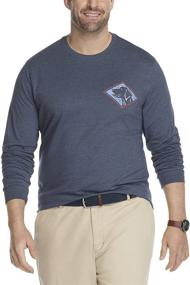img 4 attached to IZOD Saltwater Graphic T Shirt Peacoat Men's Clothing and T-Shirts & Tanks