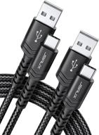 🔌 jsaux braided charging cable: industrial electrical compatible controller charger логотип