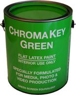 1 gallon chroma key green screen paint - exact green screen equivalent logo