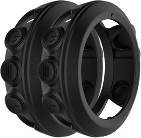 img 4 attached to Garmin Protector Silicone 3Sapphire Black 2Pcs