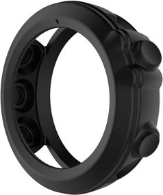 img 1 attached to Garmin Protector Silicone 3Sapphire Black 2Pcs