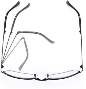 img 3 attached to Enhanced Reading Experience: Folding Progressive Multifocal Blue Light Blocking Reading Glasses