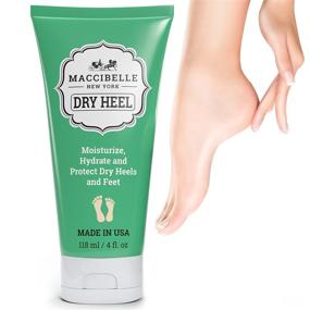 img 3 attached to 👣 Maccibelle Professional Advanced Heel Care Cream: Repair and Heal Dry, Cracked Heels - Moisturizing, Non-Greasy Formula (4 oz, 1 Piece)