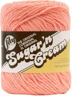 lily sugar cream original solid knitting & crochet in yarn logo