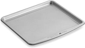 img 1 attached to 🍪 Wilton 8.5-Inch x 10-Inch Toaster Oven Sheet: Compact and Versatile Baking Tray