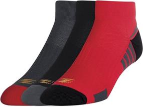 img 1 attached to PowerSox Men's 3-Pack Power-Lites Low Cut Socks - Enhanced Moisture Control for Men