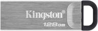 🔑 kingston datatraveler kyson 128gb usb 3.2 metal flash drive - dtkn/128gb - улучшен для seo. логотип