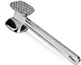 img 1 attached to 🥩 Multi-Purpose Meat Tenderizer Tool: 2-in-1 Beef Pork Chicken Beater Meat Hammer Mallet for Tenderizing - Kitchen Essential