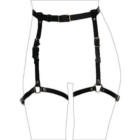 img 3 attached to Asooll Leather Harness Nightclub Accessories Women's Jewelry